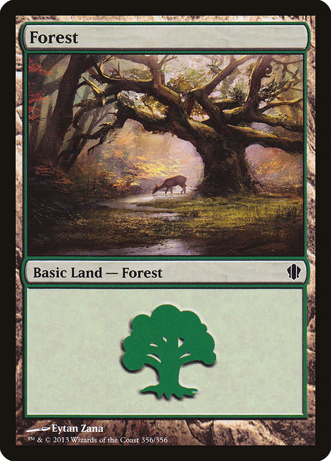 Forest (356) [Commander 2013] | Gear Gaming Fayetteville