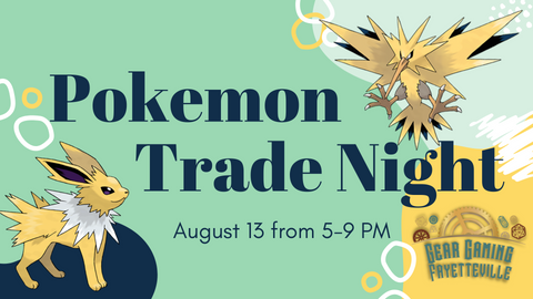 Pokemon Trade  Night ticket - Sun, 13 Aug 2023