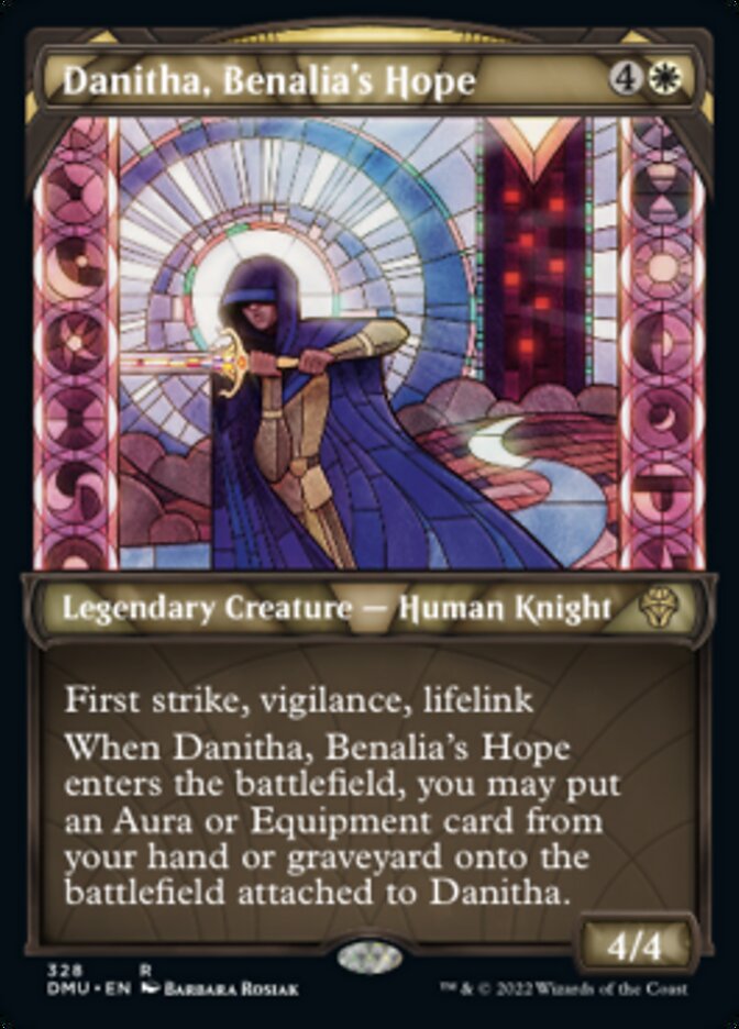 Danitha, Benalia's Hope (Showcase Textured) [Dominaria United] | Gear Gaming Fayetteville