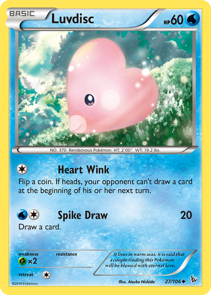 Luvdisc (27/106) [XY: Flashfire] | Gear Gaming Fayetteville