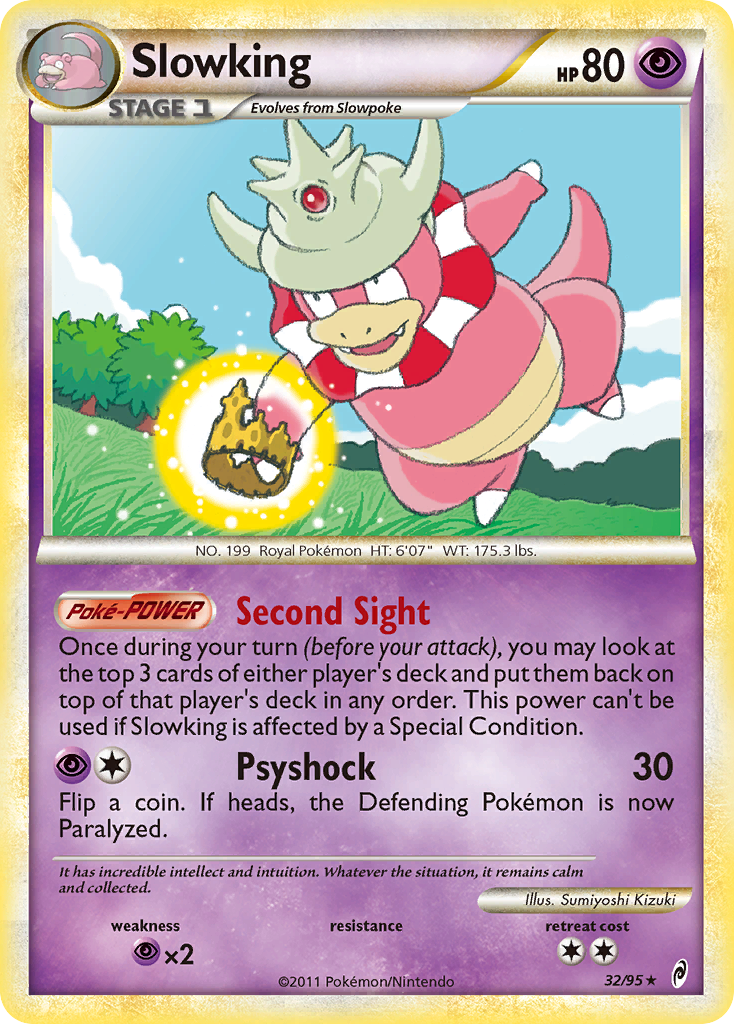 Slowking (32/95) [HeartGold & SoulSilver: Call of Legends] | Gear Gaming Fayetteville