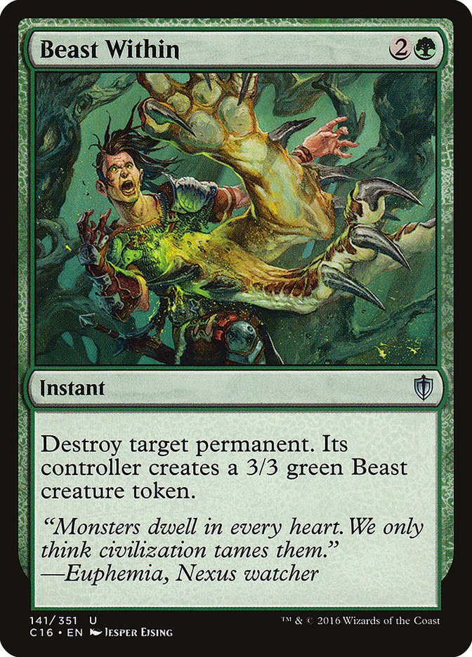 Beast Within [Commander 2016] | Gear Gaming Fayetteville