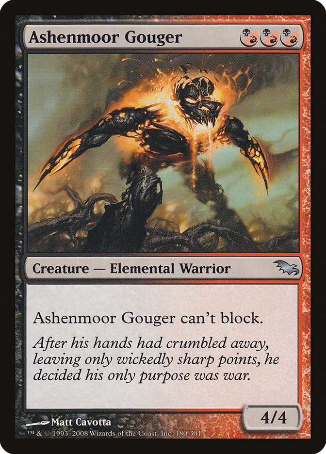 Ashenmoor Gouger [Shadowmoor] | Gear Gaming Fayetteville