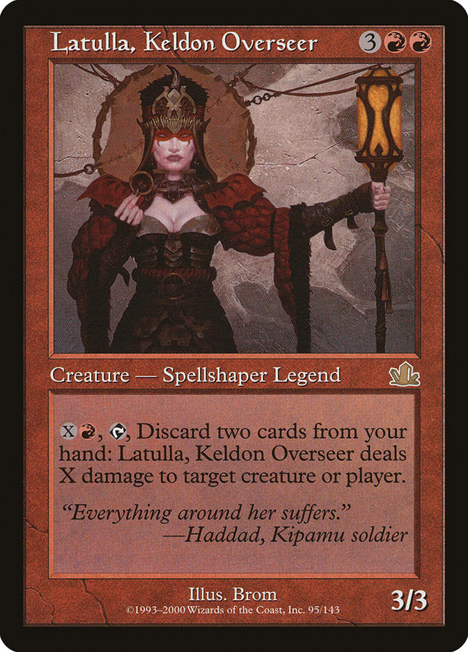 Latulla, Keldon Overseer [Prophecy] | Gear Gaming Fayetteville