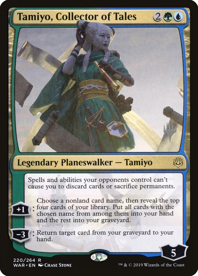 Tamiyo, Collector of Tales (Promo Pack) [War of the Spark Promos] | Gear Gaming Fayetteville