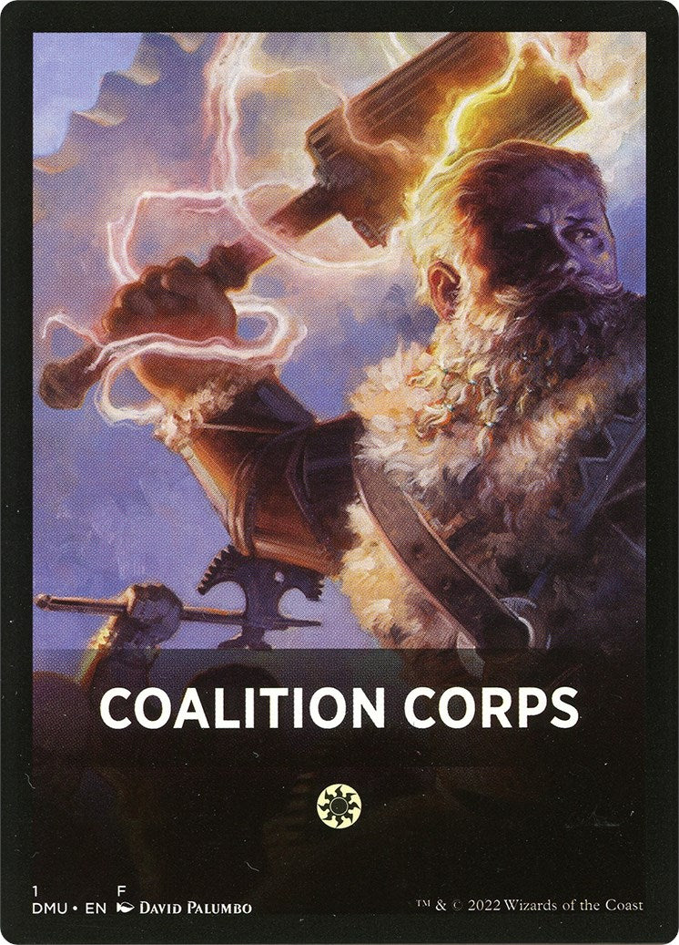 Coalition Corps Theme Card [Dominaria United Tokens] | Gear Gaming Fayetteville