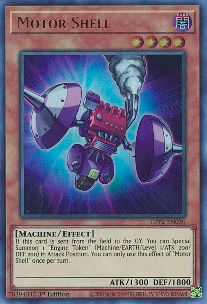 Motor Shell [GFP2-EN030] Ultra Rare | Gear Gaming Fayetteville