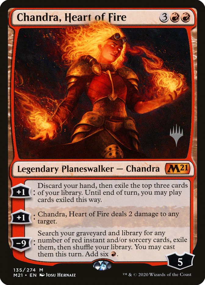 Chandra, Heart of Fire (Promo Pack) [Core Set 2021 Promos] | Gear Gaming Fayetteville