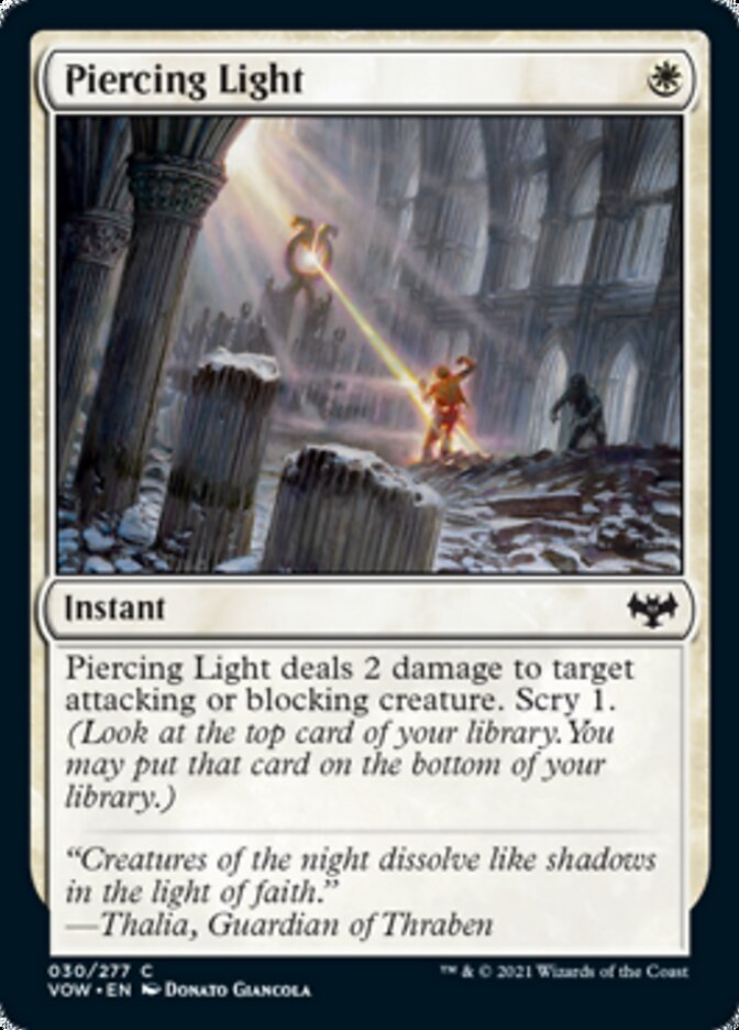 Piercing Light [Innistrad: Crimson Vow] | Gear Gaming Fayetteville