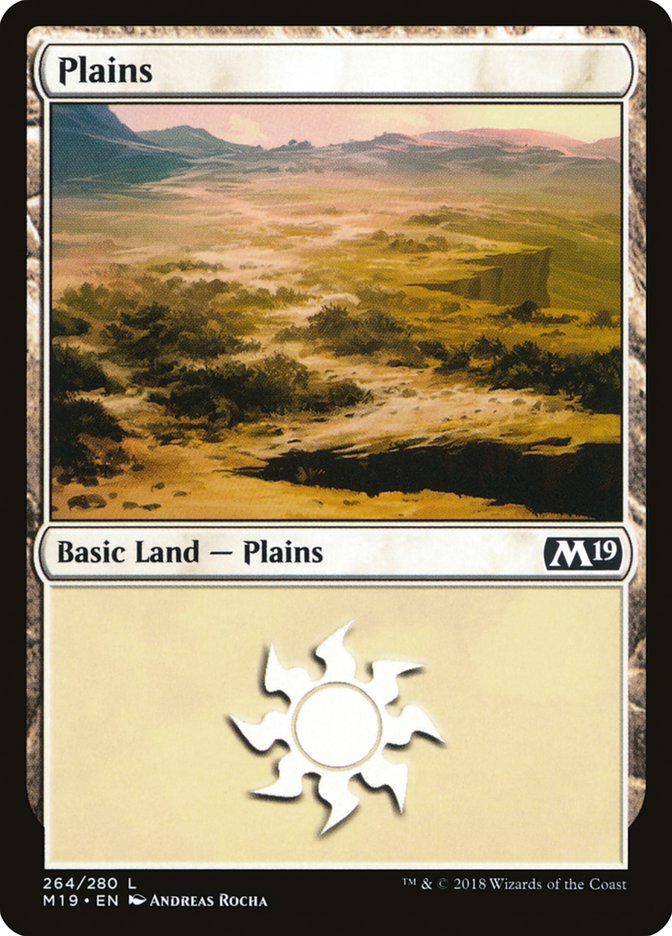 Plains (264) [Core Set 2019] | Gear Gaming Fayetteville