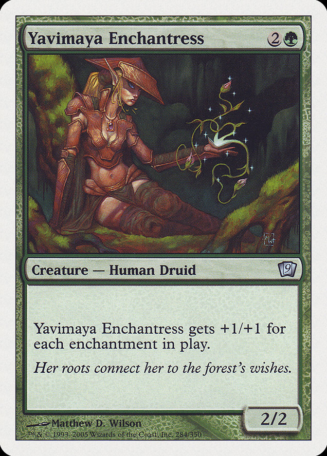 Yavimaya Enchantress [Ninth Edition] | Gear Gaming Fayetteville