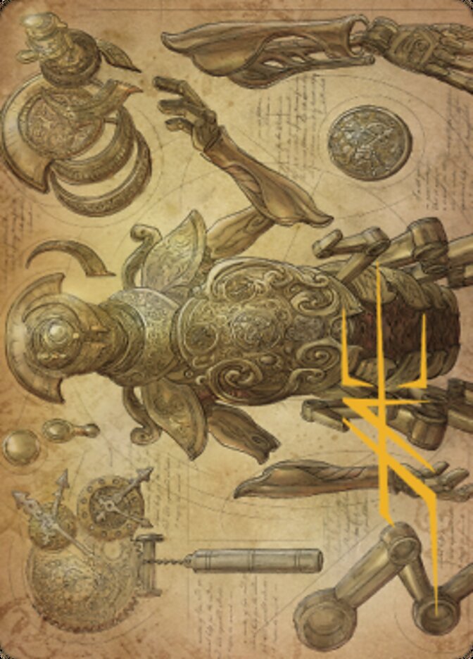 Foundry Inspector Art Card (Gold-Stamped Signature) [The Brothers' War Art Series] | Gear Gaming Fayetteville