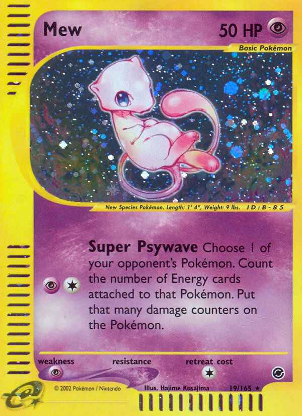 Mew (19/165) [Expedition: Base Set] | Gear Gaming Fayetteville