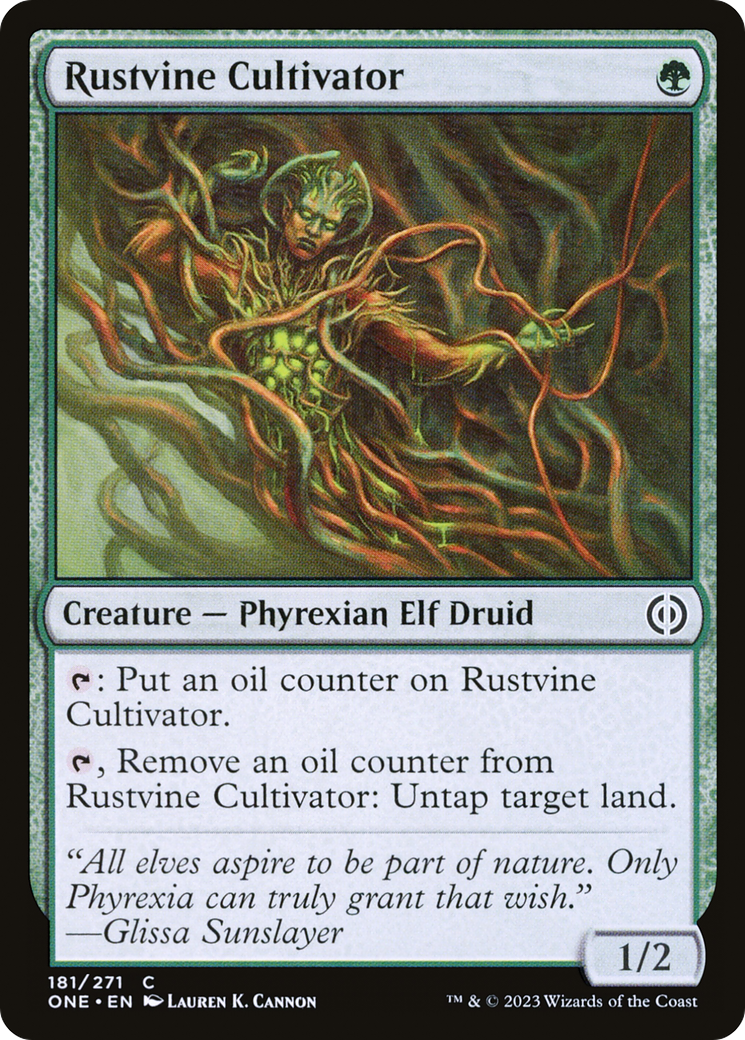 Rustvine Cultivator [Phyrexia: All Will Be One] | Gear Gaming Fayetteville