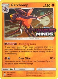 Garchomp (114/236) (Cosmos Holo) [Sun & Moon: Unified Minds] | Gear Gaming Fayetteville