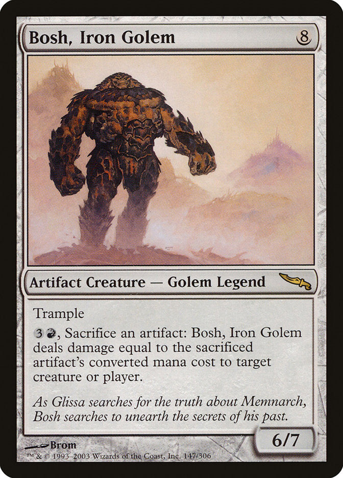 Bosh, Iron Golem [Mirrodin] | Gear Gaming Fayetteville