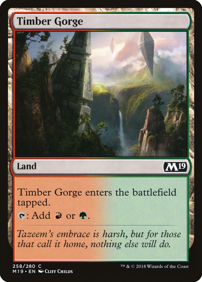 Timber Gorge [Core Set 2019] | Gear Gaming Fayetteville