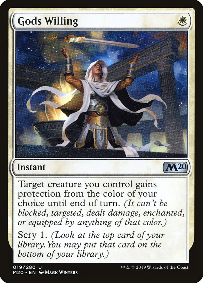 Gods Willing [Core Set 2020] | Gear Gaming Fayetteville