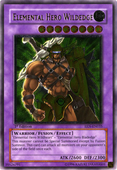 Elemental Hero Wildedge [EEN-EN035] Ultimate Rare | Gear Gaming Fayetteville