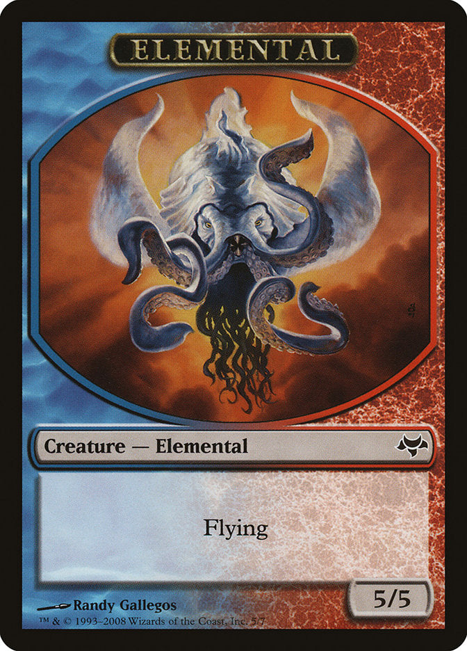 Elemental Token [Eventide Tokens] | Gear Gaming Fayetteville