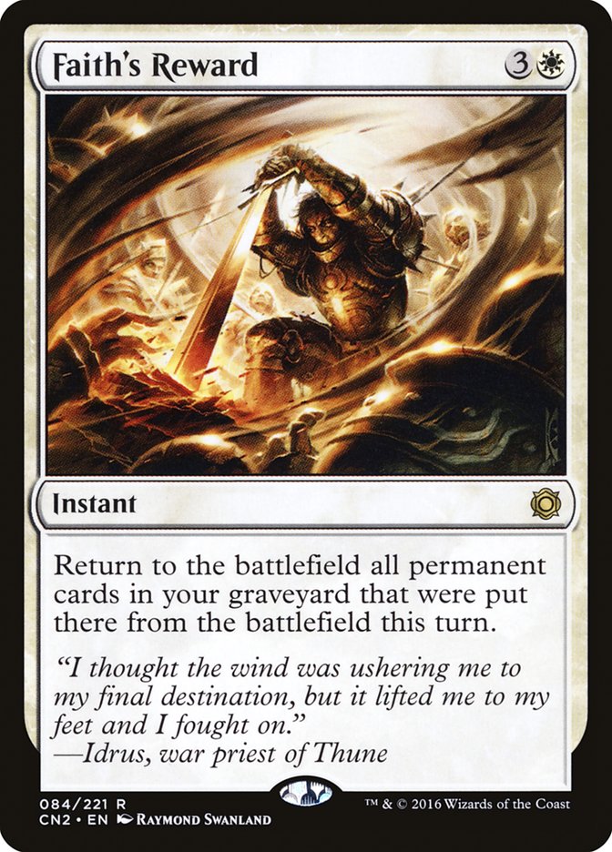 Faith's Reward [Conspiracy: Take the Crown] | Gear Gaming Fayetteville