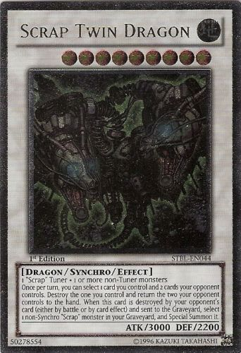 Scrap Twin Dragon [STBL-EN044] Ultimate Rare | Gear Gaming Fayetteville