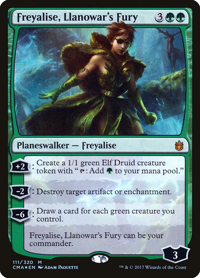 Freyalise, Llanowar's Fury [Commander Anthology] | Gear Gaming Fayetteville