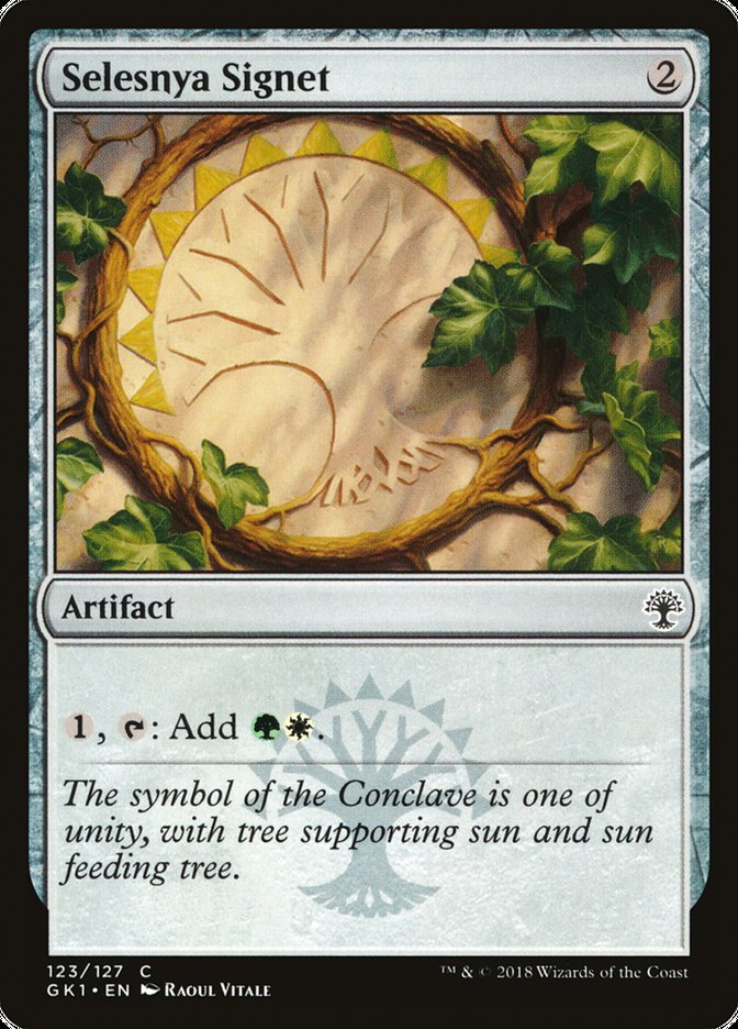 Selesnya Signet [Guilds of Ravnica Guild Kit] | Gear Gaming Fayetteville