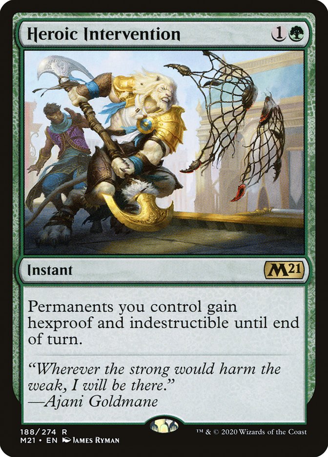 Heroic Intervention [Core Set 2021] | Gear Gaming Fayetteville