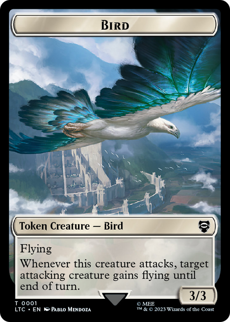 Bird // Goat Token [The Lord of the Rings: Tales of Middle-Earth Commander Tokens] | Gear Gaming Fayetteville