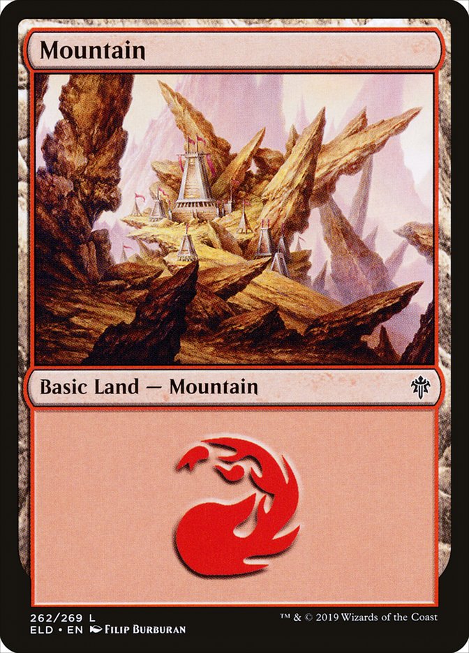 Mountain (262) [Throne of Eldraine] | Gear Gaming Fayetteville