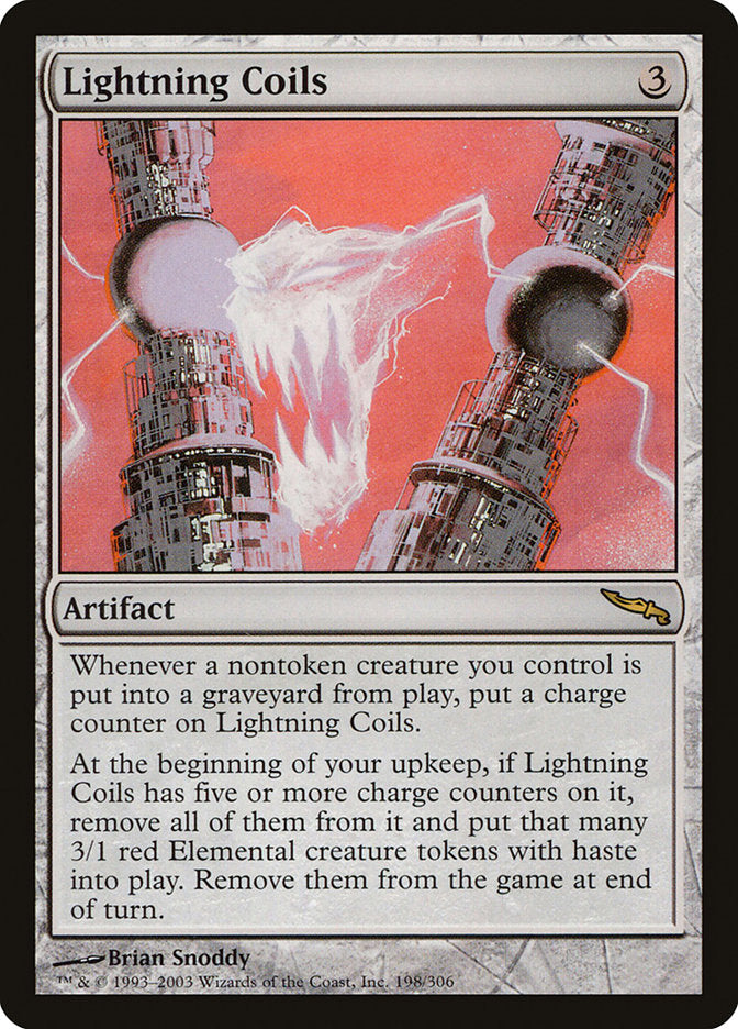 Lightning Coils [Mirrodin] | Gear Gaming Fayetteville