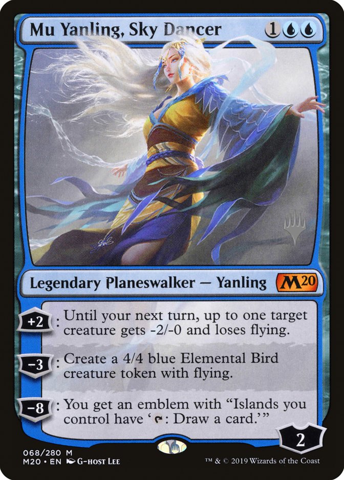 Mu Yanling, Sky Dancer (Promo Pack) [Core Set 2020 Promos] | Gear Gaming Fayetteville