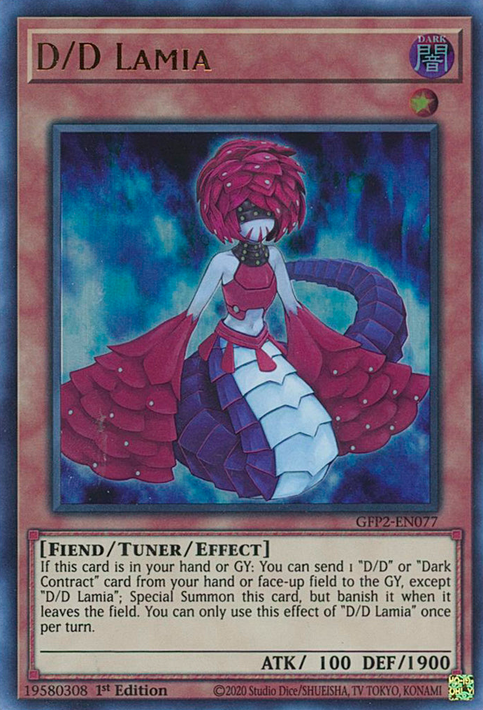 D/D Lamia [GFP2-EN077] Ultra Rare | Gear Gaming Fayetteville