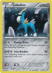 Cobalion (84/101) (Cosmos Holo) (Blister Exclusive) [Black & White: Noble Victories] | Gear Gaming Fayetteville