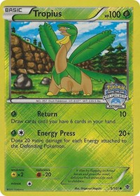 Tropius (5/101) (National Championship Promo) [Black & White: Plasma Blast] | Gear Gaming Fayetteville