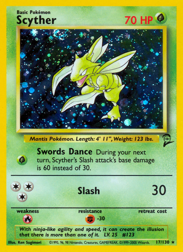 Scyther (17/130) [Base Set 2] | Gear Gaming Fayetteville