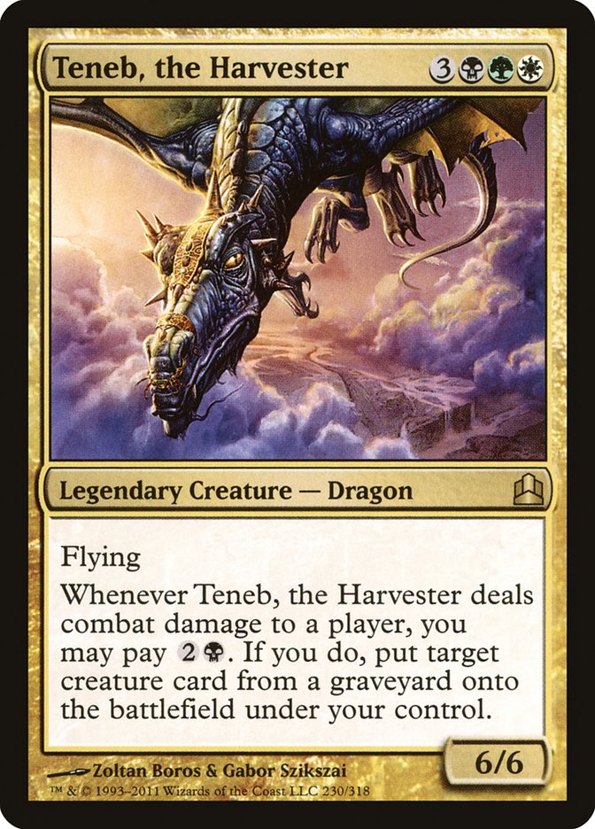 Teneb, the Harvester [Commander 2011] | Gear Gaming Fayetteville