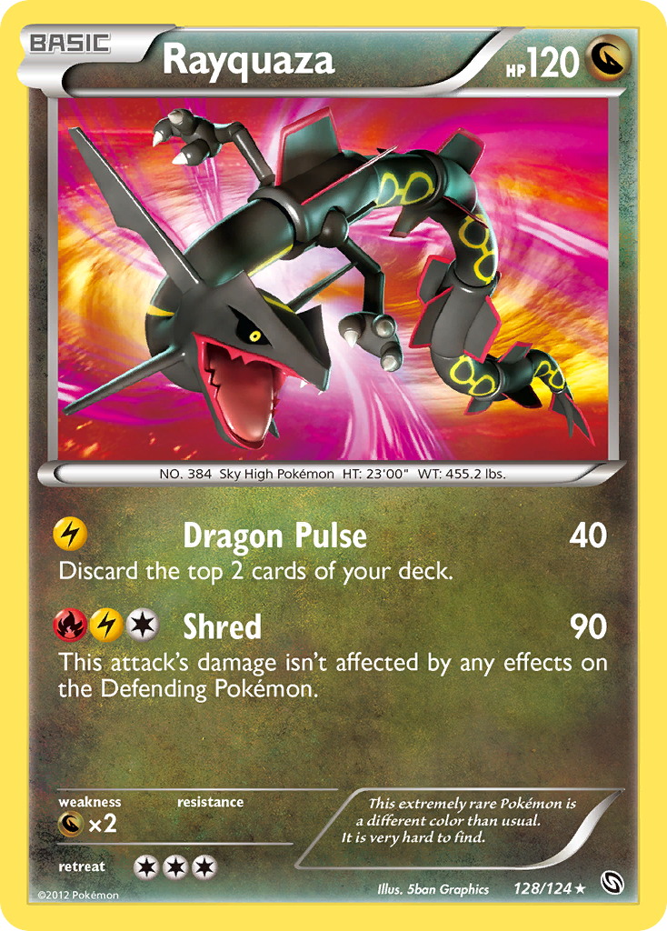 Rayquaza (128/124) [Black & White: Dragons Exalted] | Gear Gaming Fayetteville