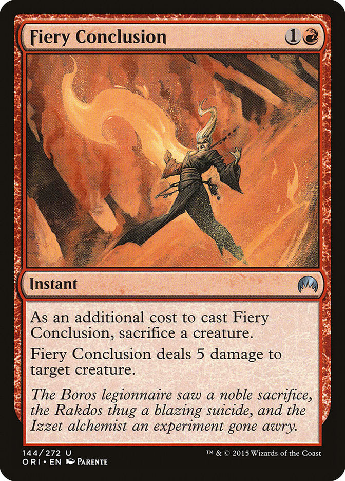 Fiery Conclusion [Magic Origins] | Gear Gaming Fayetteville