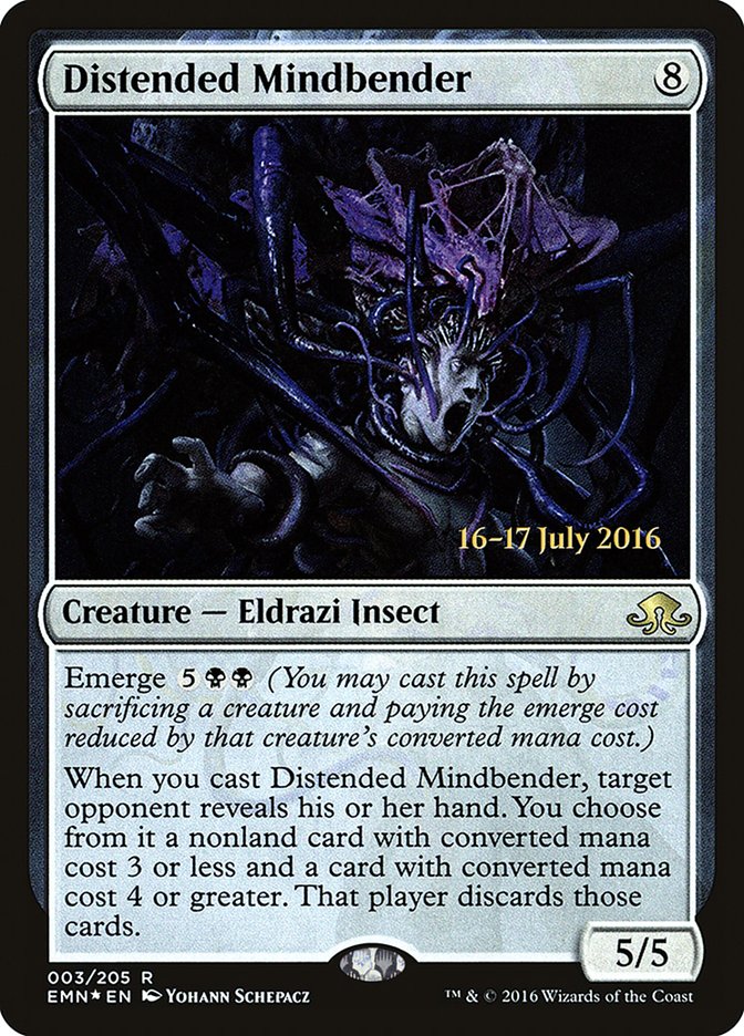 Distended Mindbender [Eldritch Moon Prerelease Promos] | Gear Gaming Fayetteville