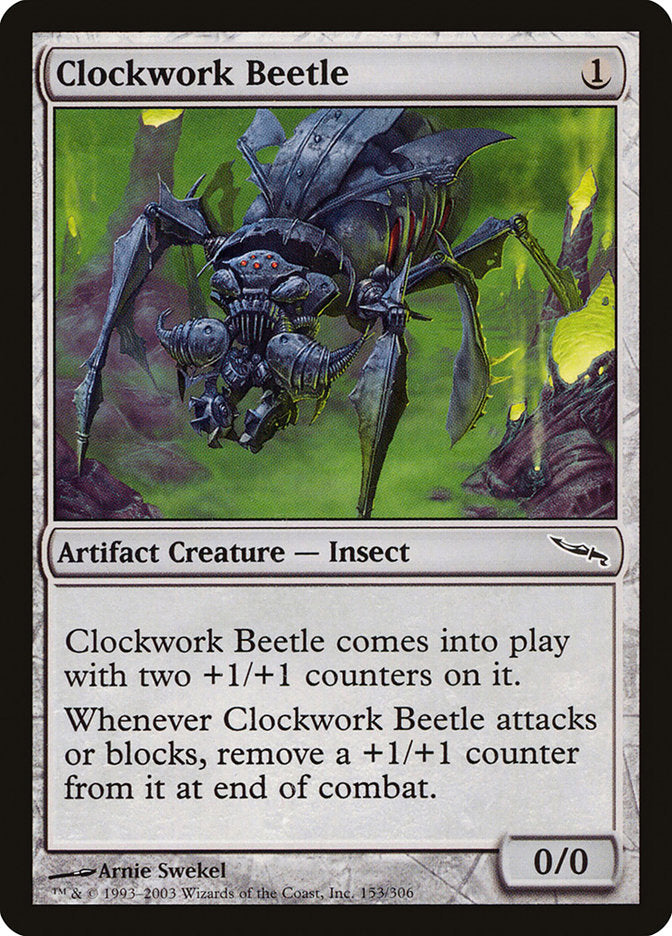 Clockwork Beetle [Mirrodin] | Gear Gaming Fayetteville