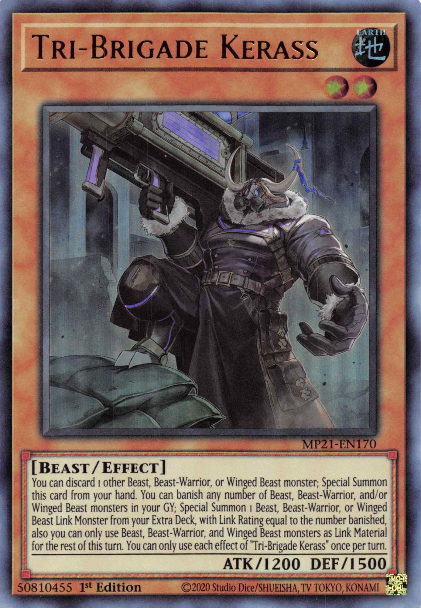 Tri-Brigade Kerass [MP21-EN170] Ultra Rare | Gear Gaming Fayetteville