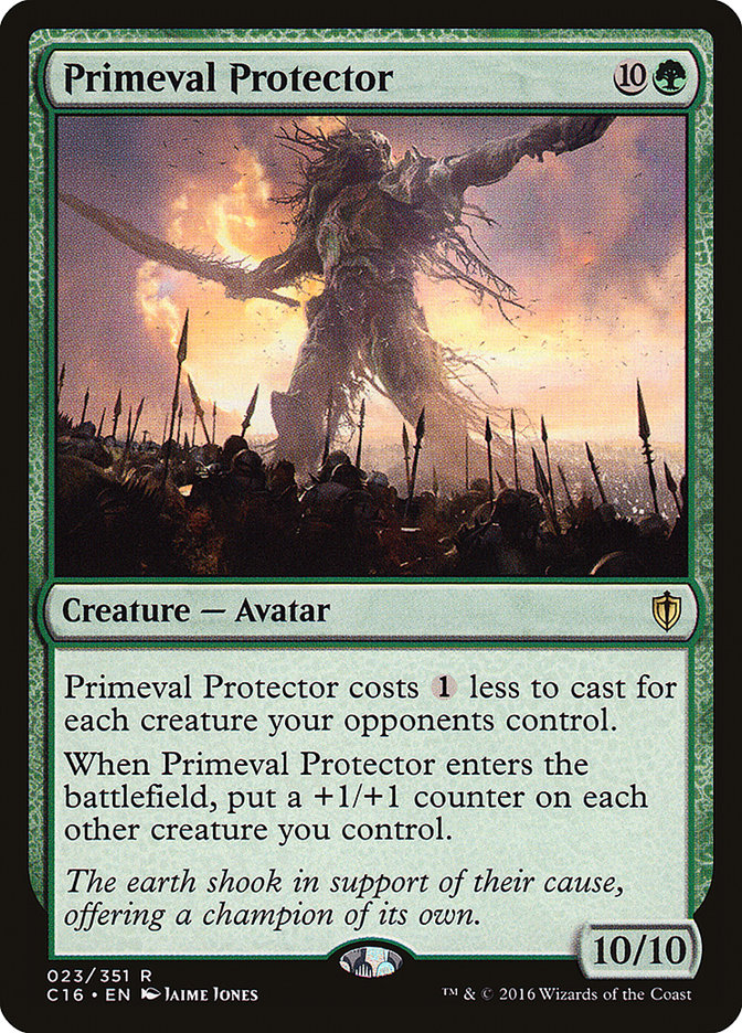 Primeval Protector [Commander 2016] | Gear Gaming Fayetteville