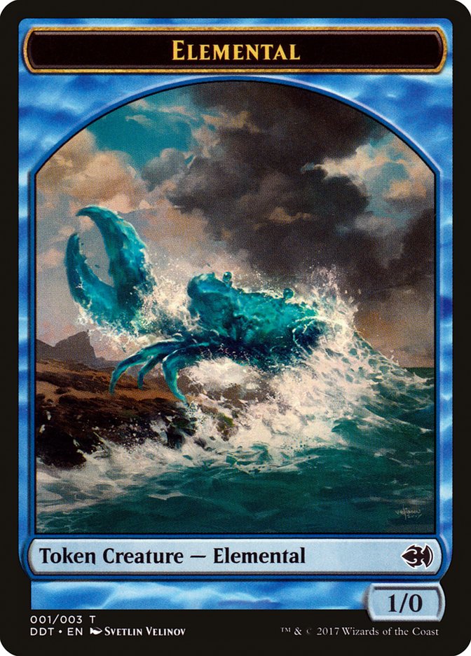 Elemental Token [Duel Decks: Merfolk vs. Goblins Tokens] | Gear Gaming Fayetteville