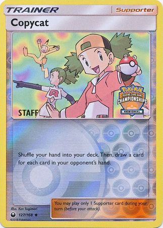 Copycat (127/168) (Regional Championship Promo Staff) [Sun & Moon: Celestial Storm] | Gear Gaming Fayetteville