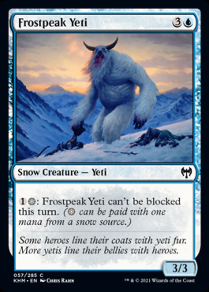 Frostpeak Yeti [Kaldheim] | Gear Gaming Fayetteville