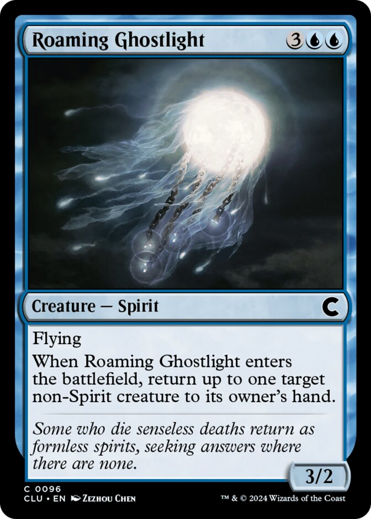 Roaming Ghostlight [Ravnica: Clue Edition] | Gear Gaming Fayetteville