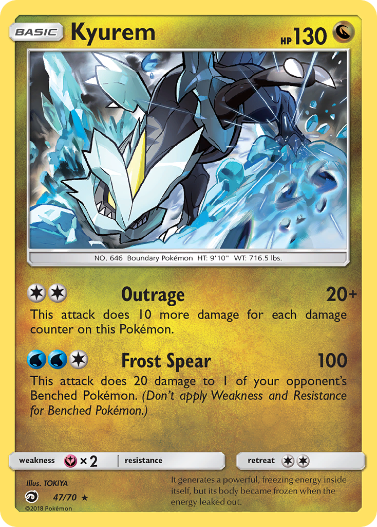 Kyurem (47/70) [Sun & Moon: Dragon Majesty] | Gear Gaming Fayetteville