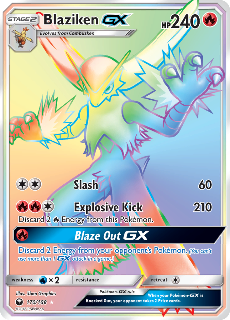 Blaziken GX (170/168) [Sun & Moon: Celestial Storm] | Gear Gaming Fayetteville